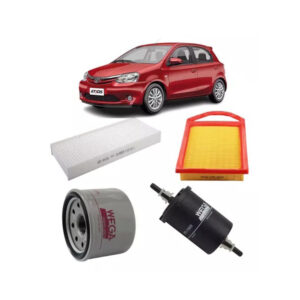 Kit de Filtros Toyota Etios 1.3/1.5 16v 2012/2015