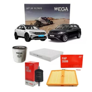 Kit de Filtros Wega VW NIVUS 1.0 TSI/T-CROSS 1.0